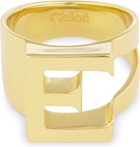 chloe alphabet ring